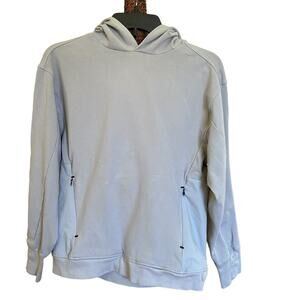 ZARA Sport Youth Unisex Long Sleeves Gray Pullover Hoodie Size 13-14